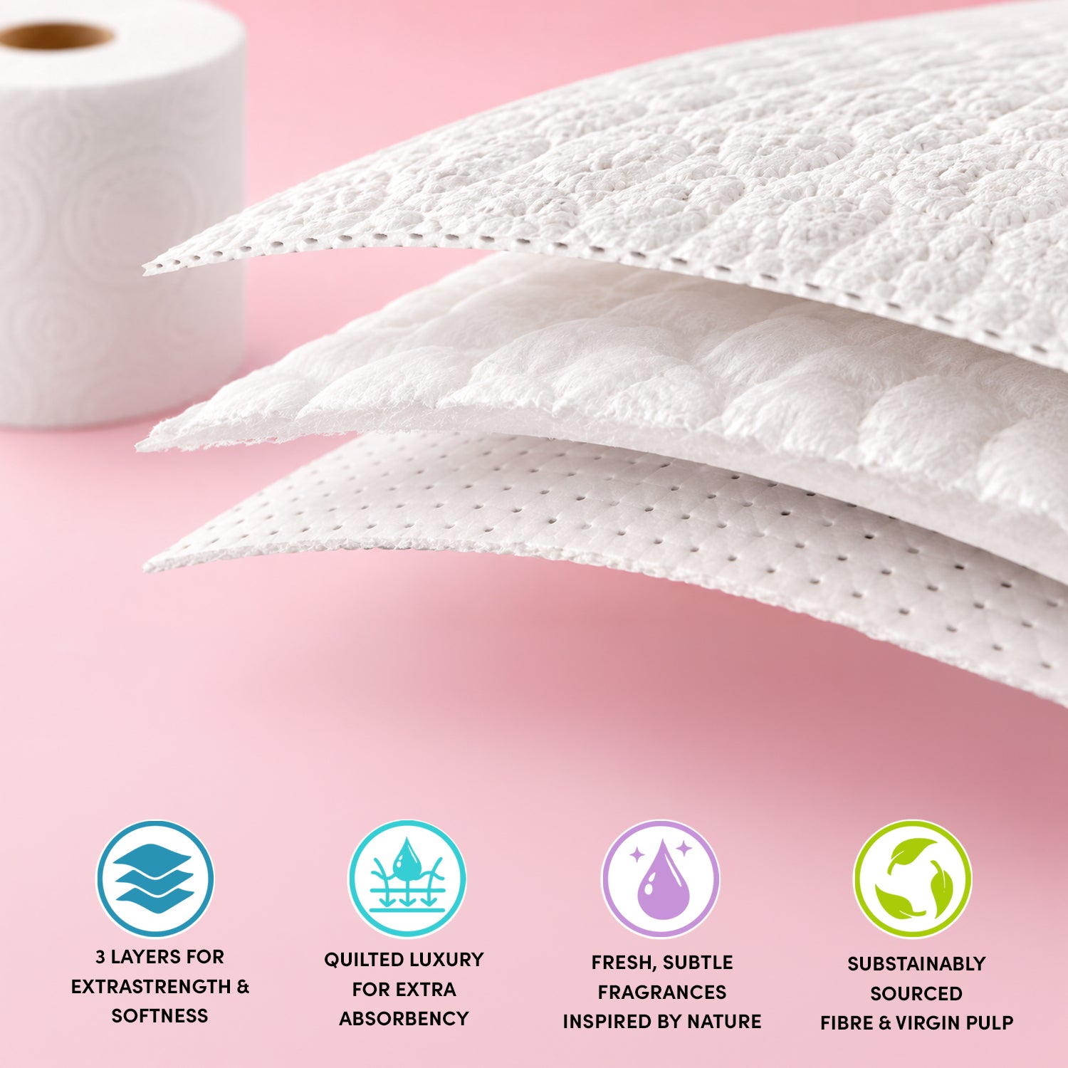 Splesh super soft white tissue