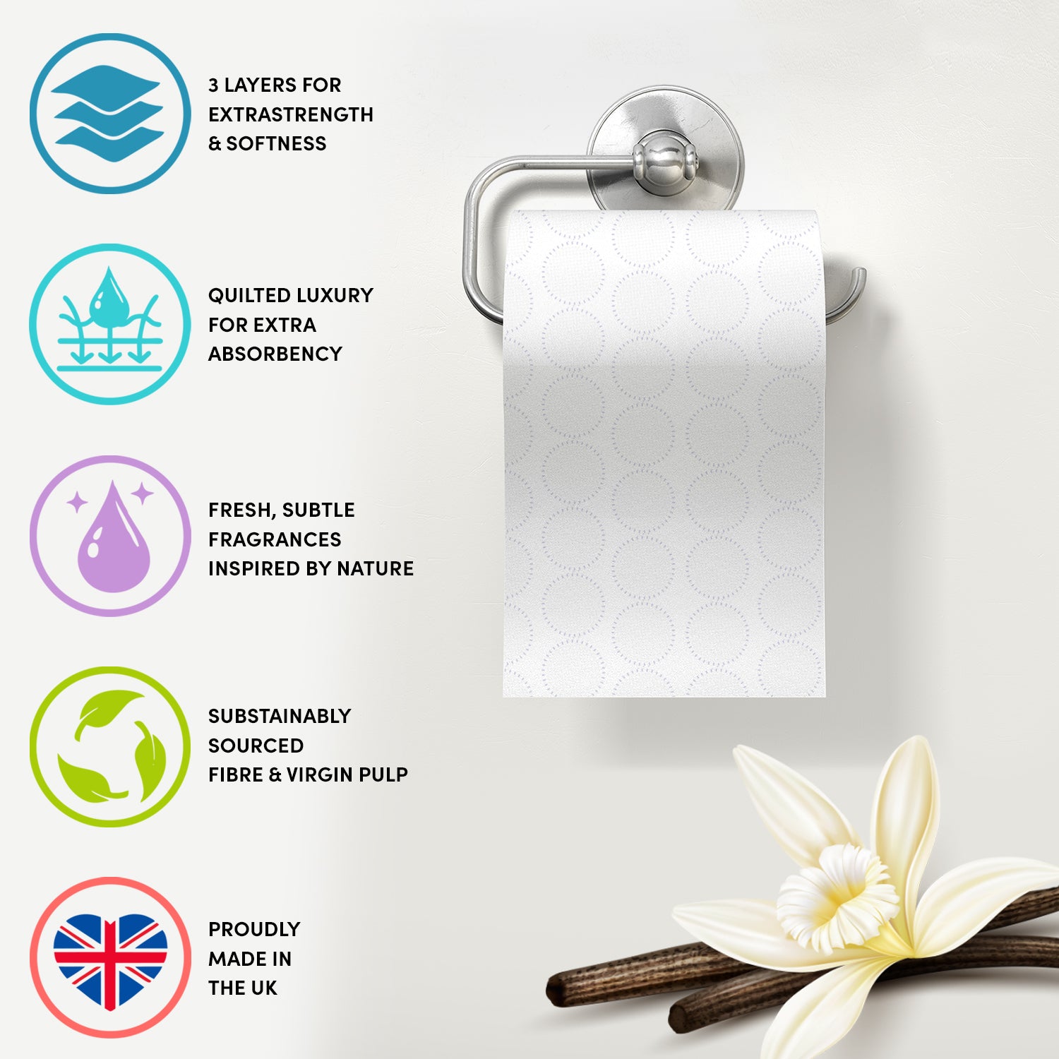 Roll of toilet paper 