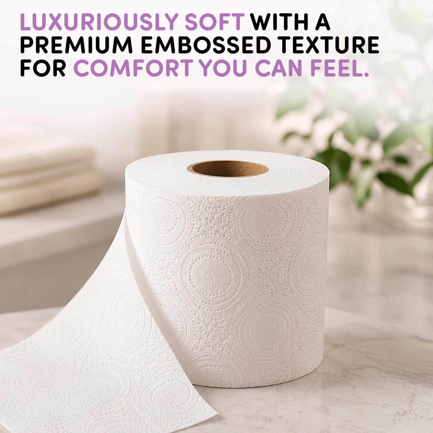 Splesh 3 ply tissue roll