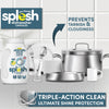 Splesh Toilet Paper Original White 3Ply 24 Rolls w/ 3in1 Dishwasher Tablets 150W