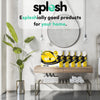 Splesh Toilet Roll Soft & Quilted Eco-friendly Lemon 72 Rolls with Free Culina Kitchen Towel 3 Roll