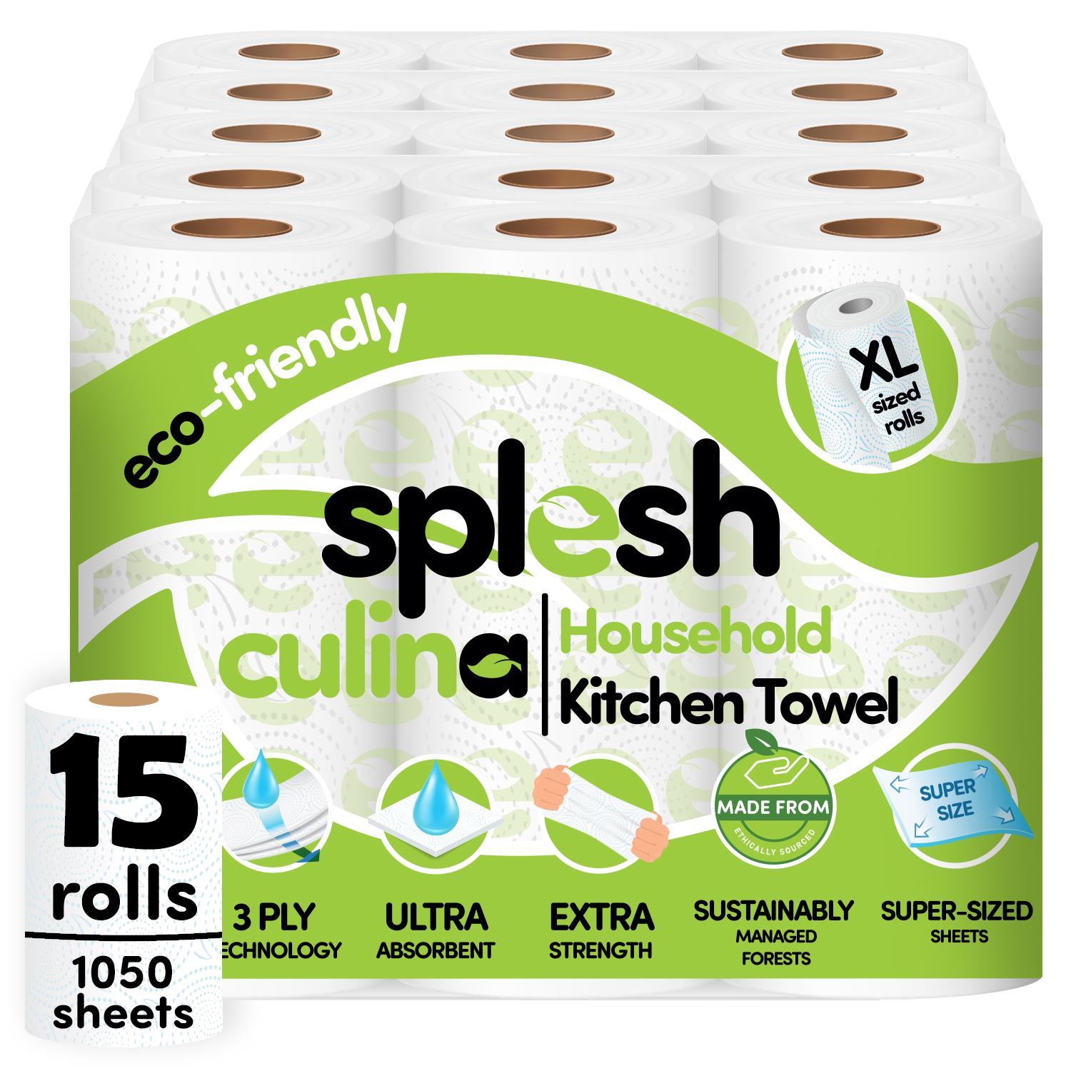 Splesh Culina household kitchen towel 15 rolls
