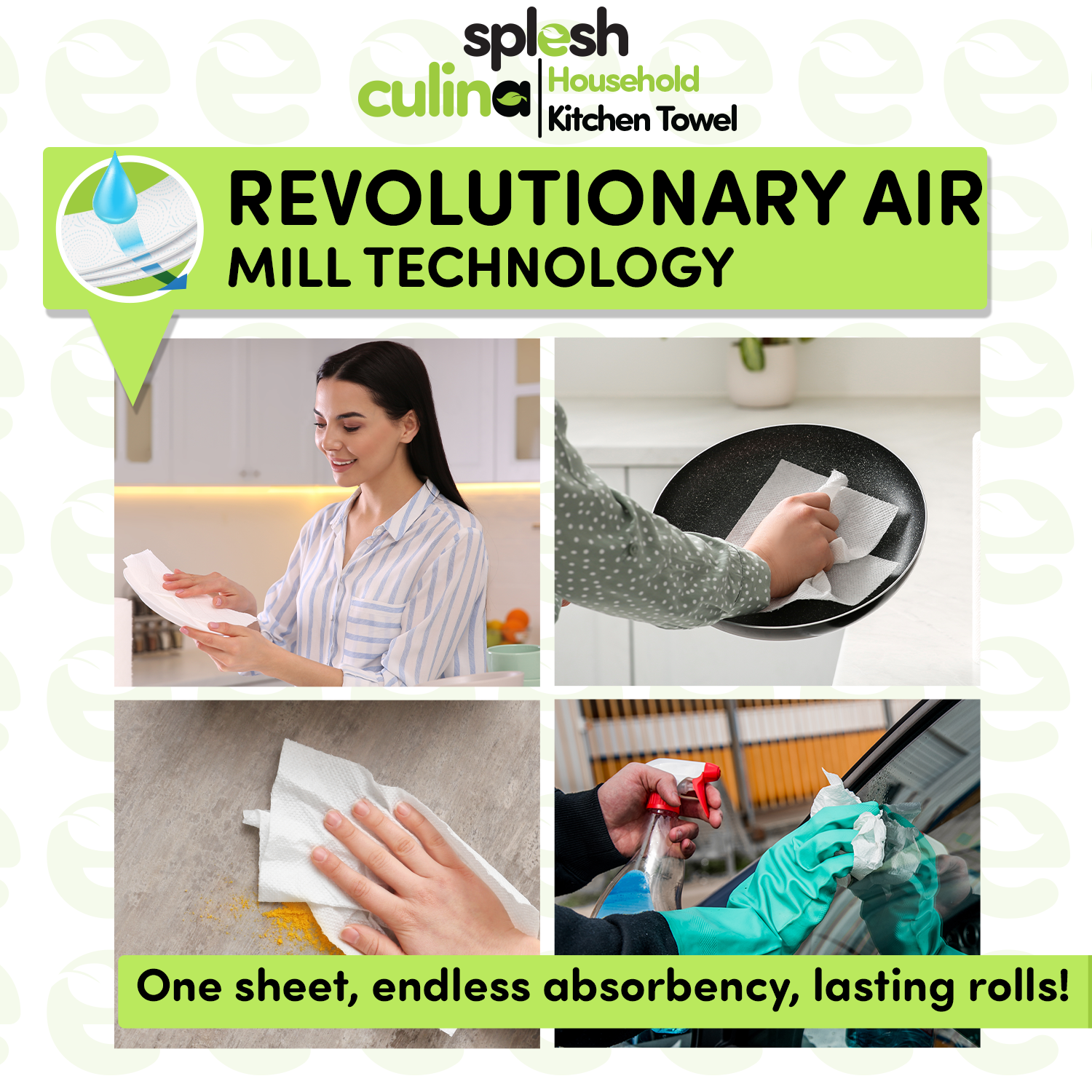 Splesh Culina household kitchen towels