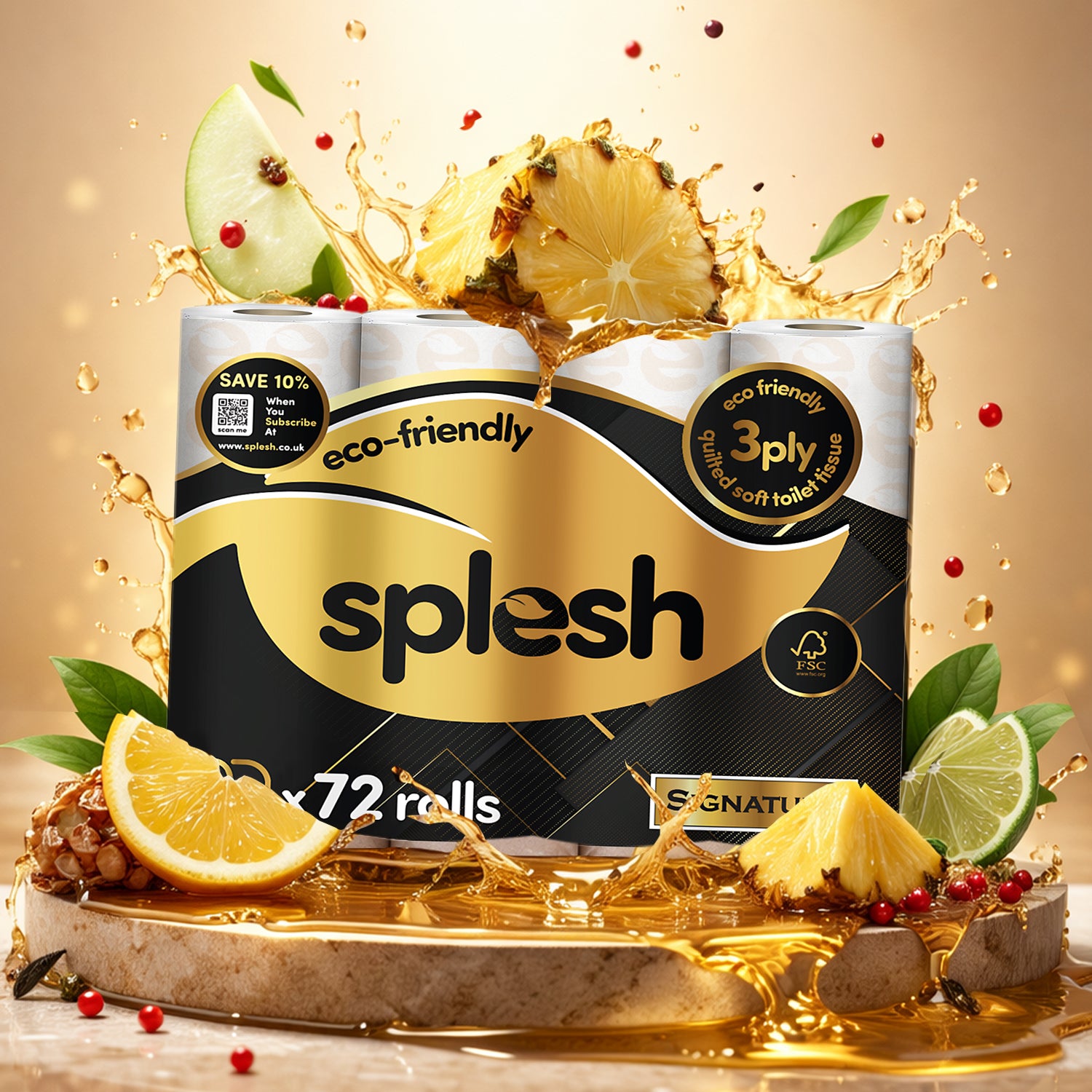 Splesh signature  eco-friendly tissue paper