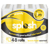 Splesh Toilet Roll Soft & Quilted 3-Ply Lemon Scented Toilet Tissue, 48 Rolls