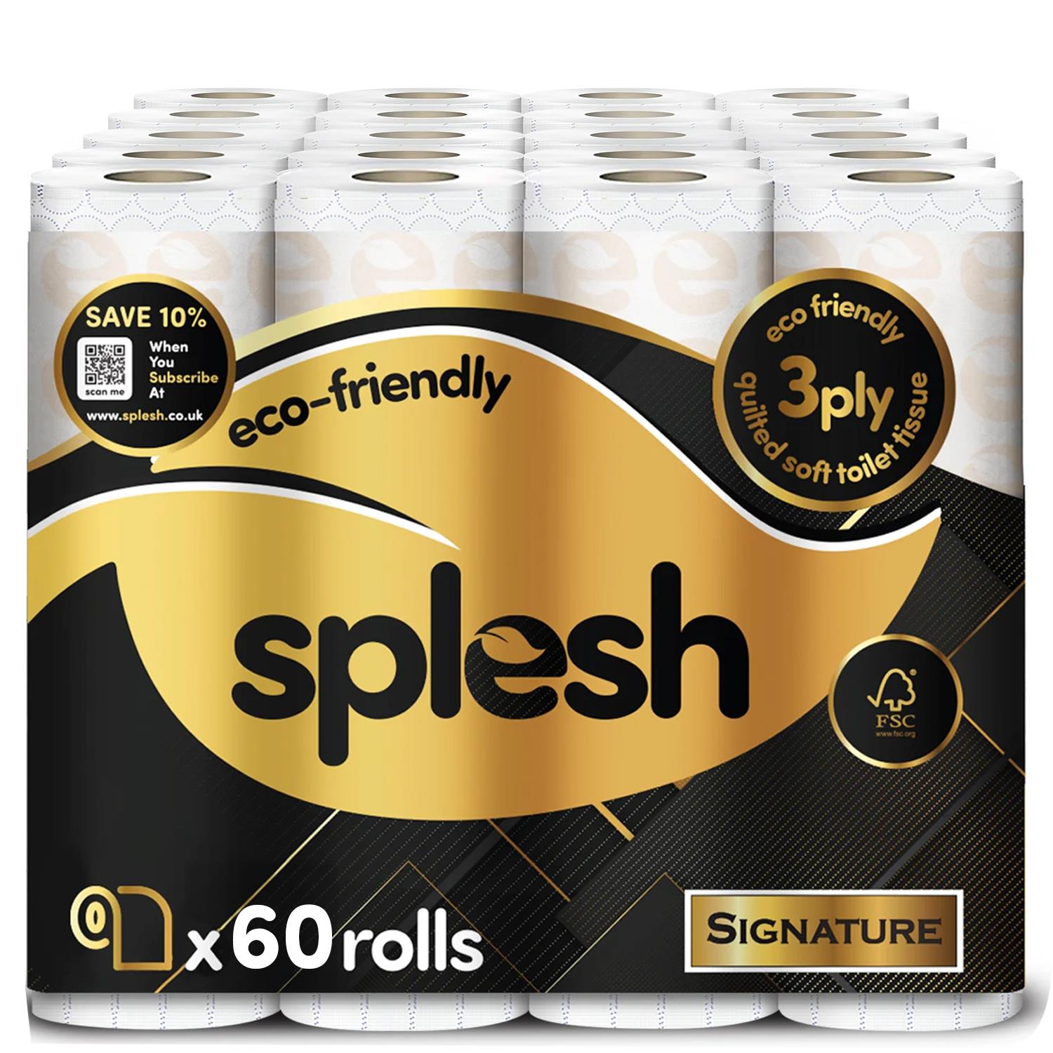 Splesh 60 Roll luxury toilet paper