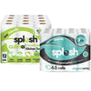 Splesh Toilet Roll Quilted White 48 Rolls with Culina Kitchen Towel 12 Rolls