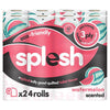 Splesh Summer Variety Quilted 72 Roll Pack, 3-Ply Soft Luxury Watermelon, Vanilla & Aloe Scented Tissue