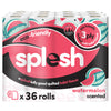 Splesh Quilted Toilet Roll Luxury Watermelon 3-Ply Soft Toilet Paper, 36 Rolls