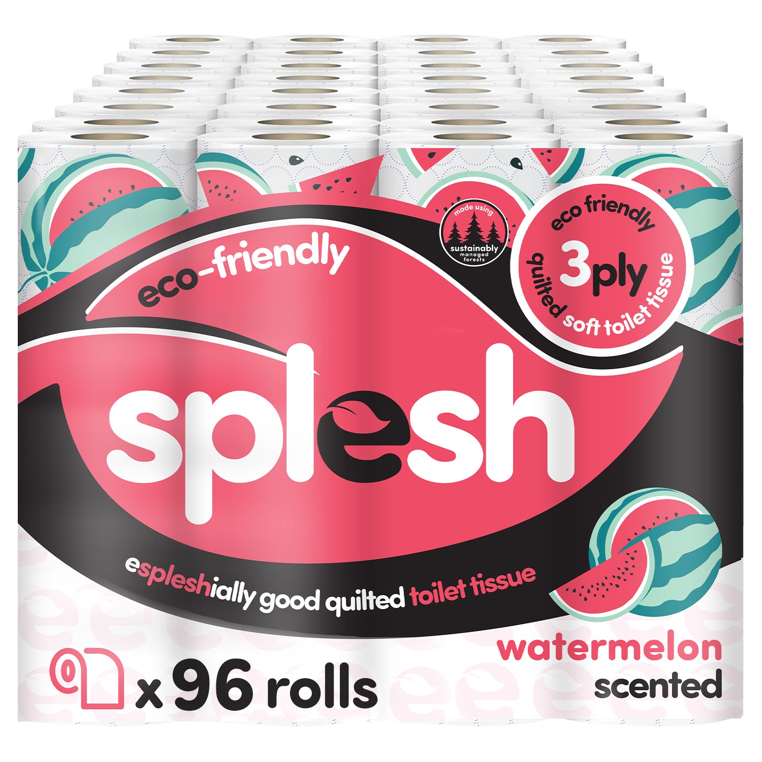 Splesh toilet tissue watermelon scented