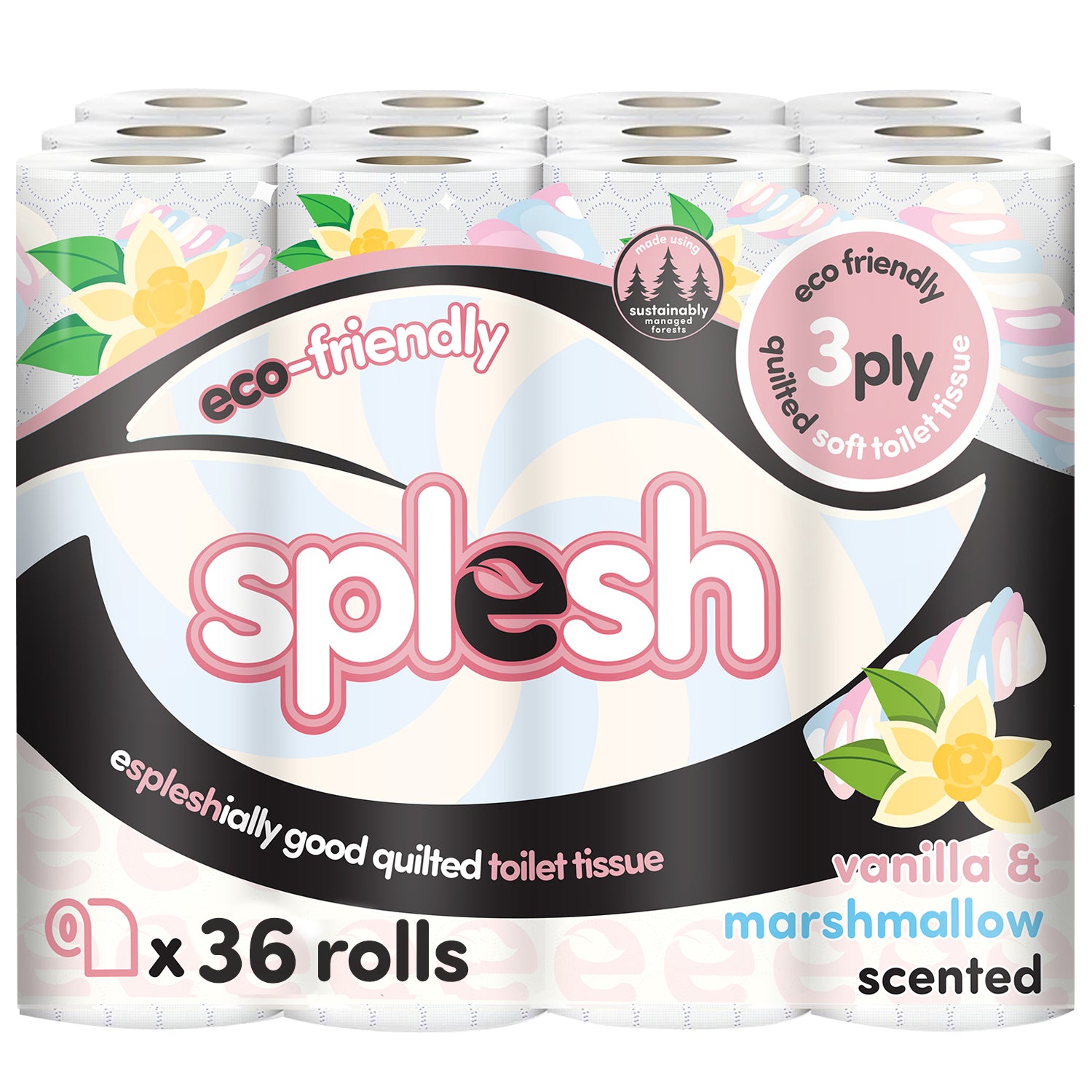 VANILLA_MARSHMALLOW_36 Rolls