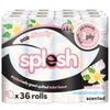 Splesh Quilted Toilet Roll Luxury Vanilla & Marshmallow 3-Ply Soft Toilet Paper, 36 Rolls