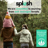 Splesh Summer Variety Quilted 72 Roll Pack, 3-Ply Soft Luxury Watermelon, Vanilla & Aloe Scented Tissue