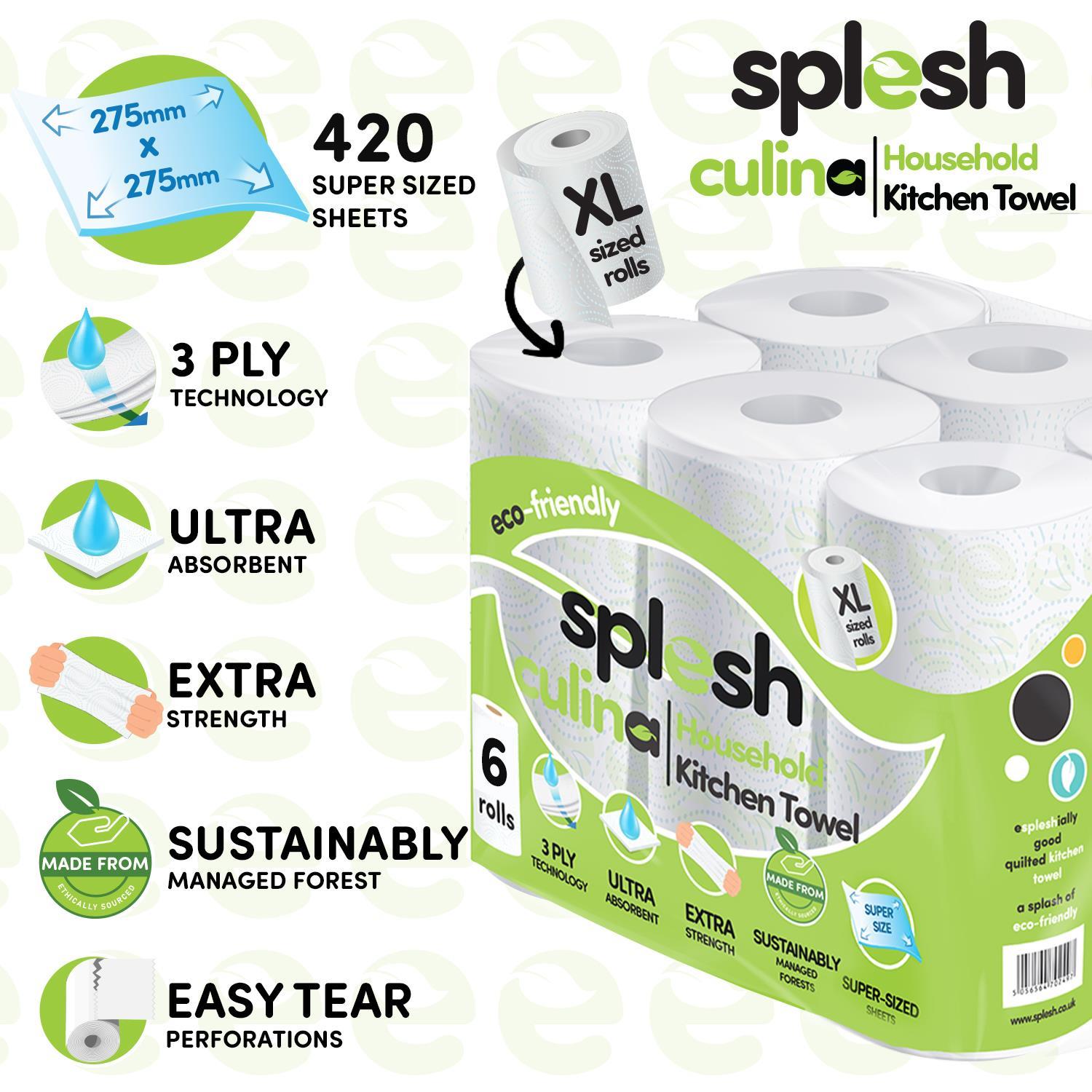 Splesh Culina household kitchen towels