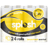 Splesh Toilet Roll Soft & Quilted 3-Ply Lemon Scented Toilet Tissue, 24 Rolls