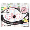 Splesh Summer Variety Quilted 72 Roll Pack, 3-Ply Soft Luxury Watermelon, Vanilla & Aloe Scented Tissue