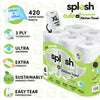 Splesh Culina XL Kitchen Towel 3 Ply 6 Rolls with 3in1 Dishwasher Tablets 150W