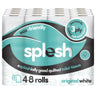 Splesh Soft & Quilted White, Lavender Aloe Vera or Lemon Toilet Tissue 48 Rolls - Splesh