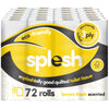 Splesh Toilet Roll Eco-Friendly, Soft & Quilted, Lemon (72 Rolls)